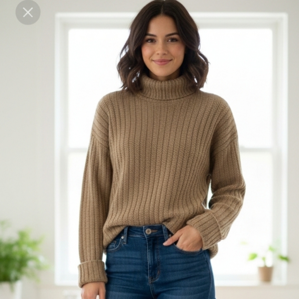 Joma waste knot knit sweater medium